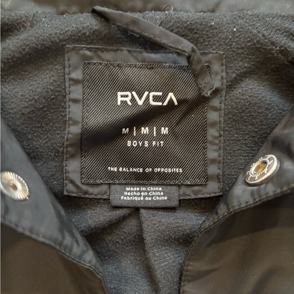 RVCA boy black Jacket - Picture 3 of 3